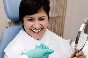 Castle Shannon Preventive Dentistry Smiling woman in dental chair
