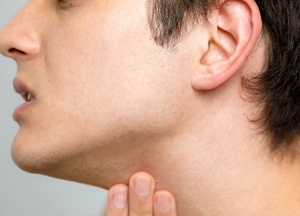 A man’s jaw